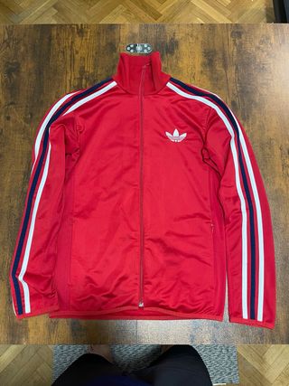 Chaqueta Adidas Originals retro roja (talla XS/S)
