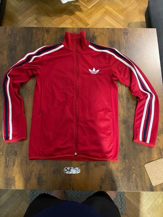 Chaqueta Adidas Originals retro roja (talla XS/S)
