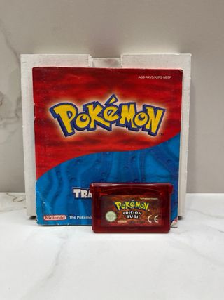 Pokémon Esmeralda y Pokémon Rubí Game Boy Advance