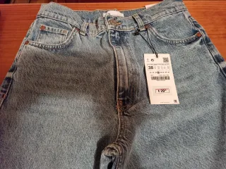 Pantalones Vaqueros Zara Talla 38