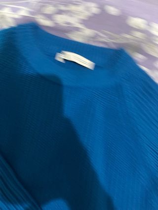 Jersey Zara Azul Talla Única