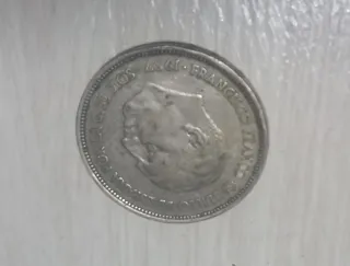 Moneda 25 Pesetas Franco 1957