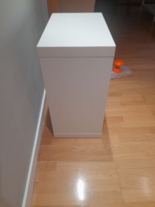 Mueble auxiliar blanco madera