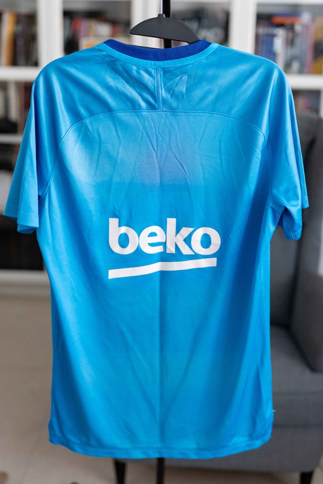 PRE-MATCH F.C. BARCELONA 18-19 CAMISETA FUTBOL M