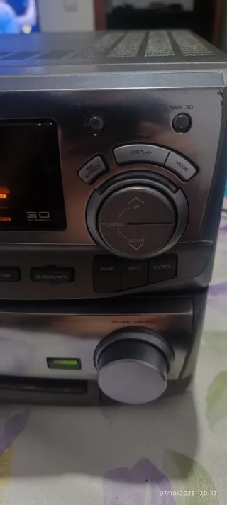 Amplificador Kenwood y Sintonizador Ecualizador