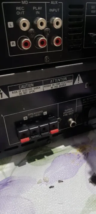 Amplificador Kenwood y Sintonizador Ecualizador