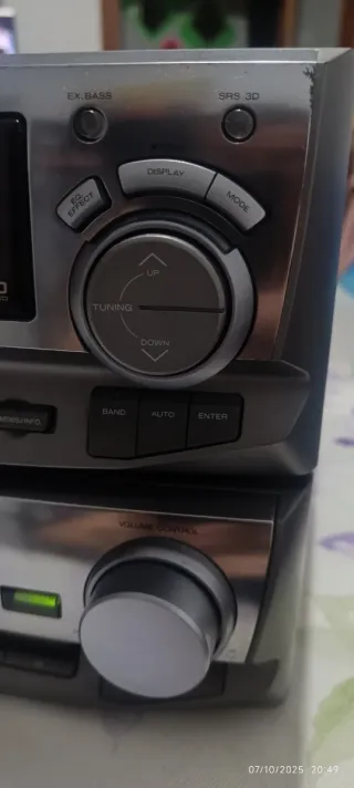 Amplificador Kenwood y Sintonizador Ecualizador