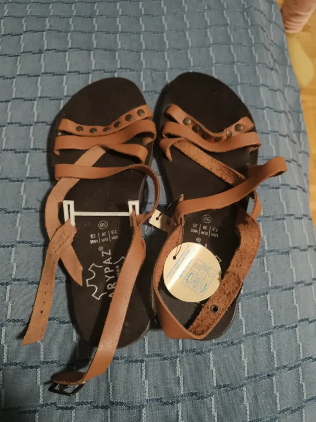 Sandalias de piel MARYPAZ Talla 38