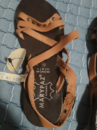 Sandalias de piel MARYPAZ Talla 38