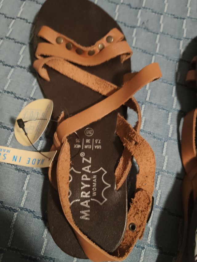 Sandalias de piel MARYPAZ Talla 38