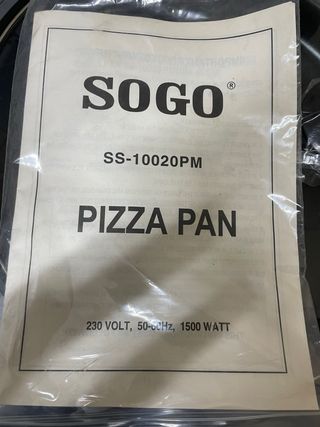 Sartén Eléctrica Sogo