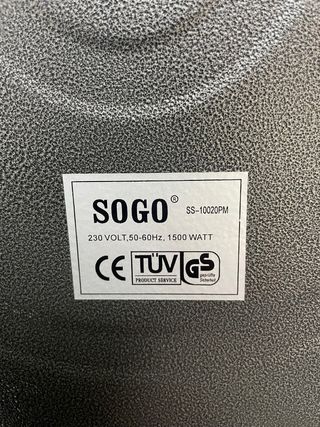 Sartén Eléctrica Sogo