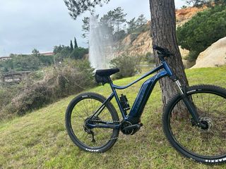 Bicicleta Eléctrica Giant Azul
