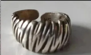 Anillos Plata de Ley Fossil