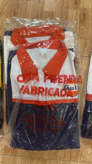 2 Monos de Trabajo Gulf 