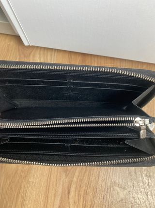 Monedero Louis Vuitton Zippy Negro
