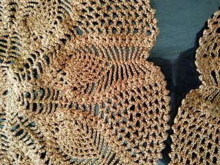 4 Manteles Crochet Artesanal Reposaplatos