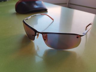 Gafas Ray-Ban Vintage naranjas y Plateadas