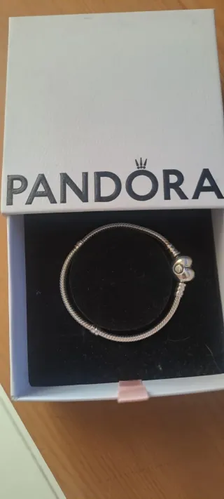 Pulsera Pandora Corazón Plata