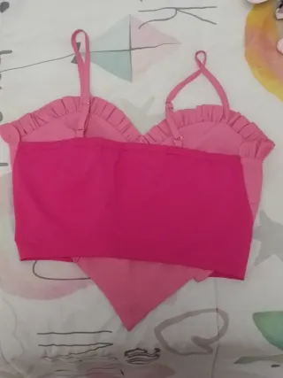 Top Corazón Rosa