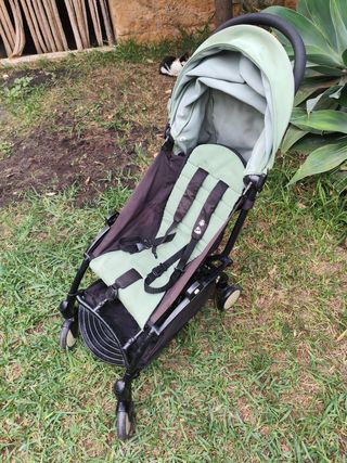 Carrito Yoyo Verde con Impermeable y Bolsa