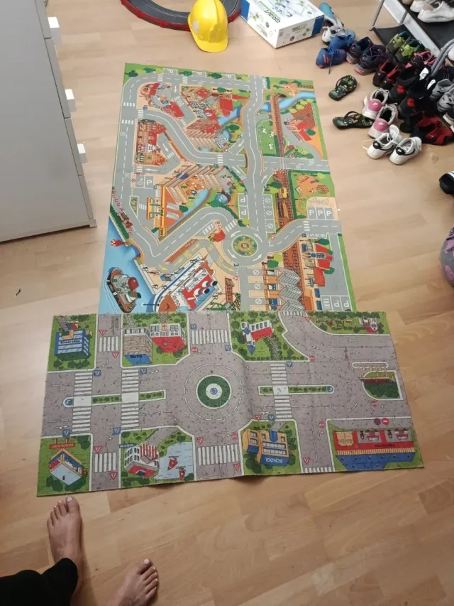 2 Alfombras infantiles de tela