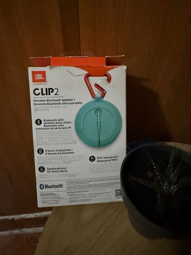 Altavoz JBL CLIP 2 Verde