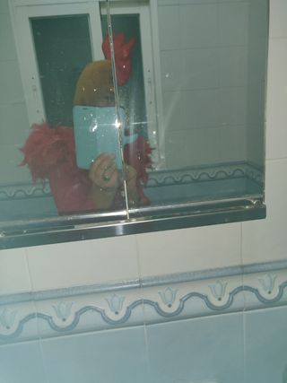 Disfraz de gallo multicolor