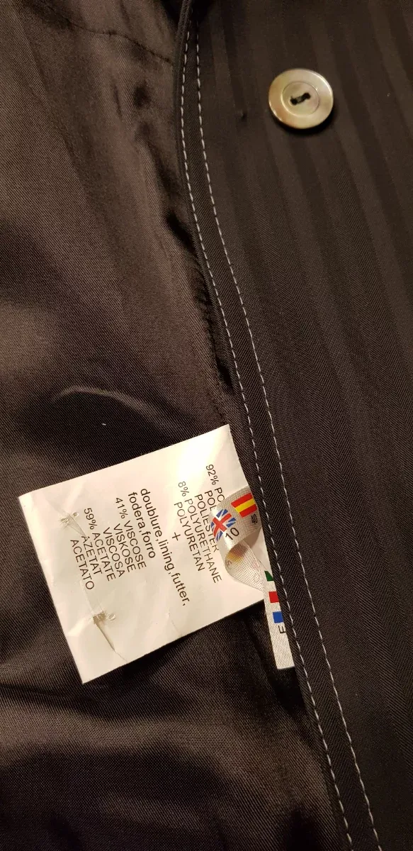 Traje Devernois negro