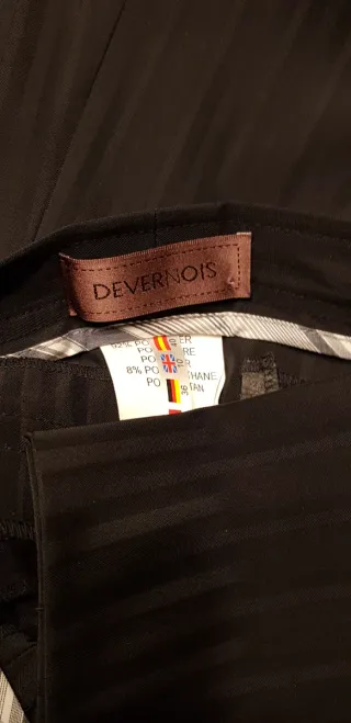 Traje Devernois negro