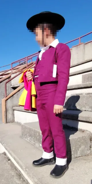 Traje campero niño 7/8 años