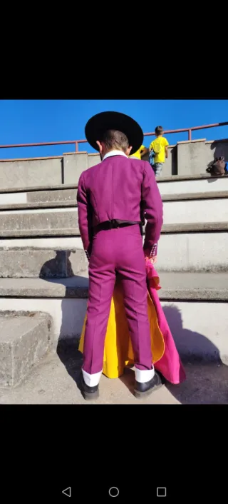 Traje campero niño 7/8 años