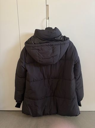 Abrigo plumífero Zara azul marino