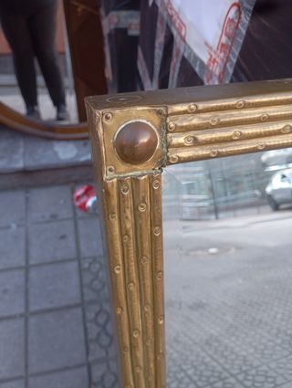 Espejo Marco Bronce