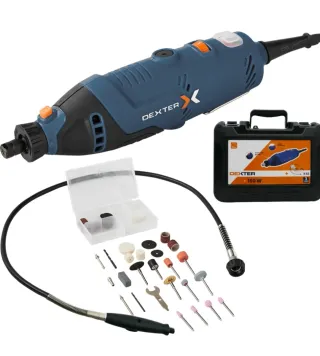 Mini herramienta DEXTER 150W + accesorios