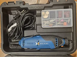 Mini herramienta DEXTER 150W + accesorios