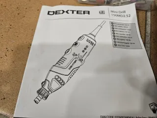 Mini herramienta DEXTER 150W + accesorios