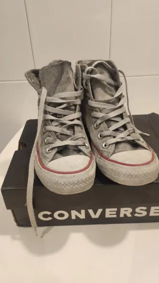 Converse All Star Gris Talla 37