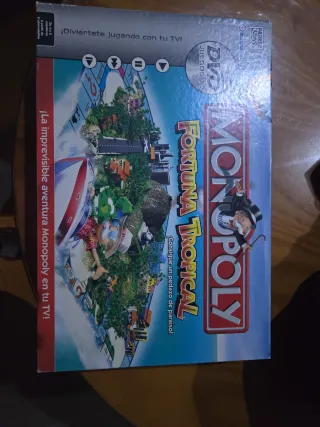 Monopoly Fortuna Tropical DVD Juegos TV