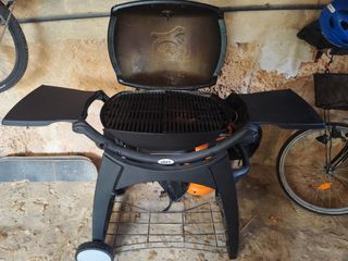 Barbacoa Weber Negra y Plateada
