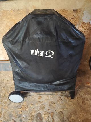 Barbacoa Weber Negra y Plateada