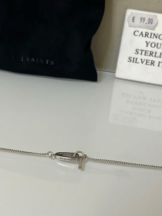 Collana AllSaints cuore argento 925