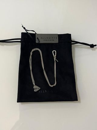 Collana AllSaints cuore argento 925