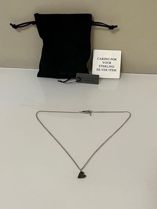 Collana AllSaints cuore argento 925