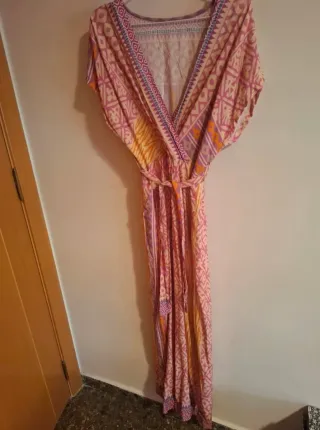 Lote mono y falda estampado étnico