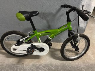 Bicicleta Infantil 16' Verde JL-WENTI