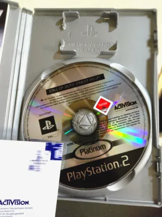 Call of Duty Finest Hour PS2 Completo Tedesco