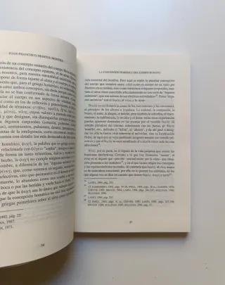 Unidad y pluralidad del cuerpo humano.