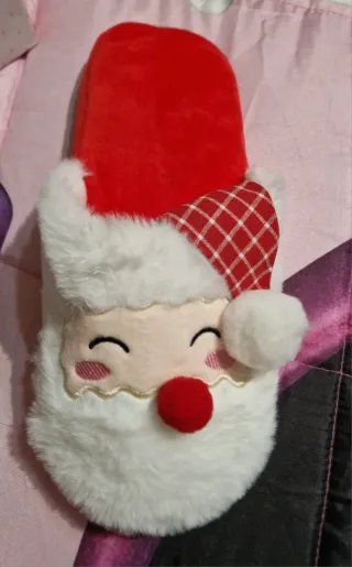 Pantofole natalizie uomo Babbo Natale