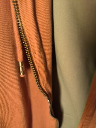 Trench largo Pull&Bear naranja